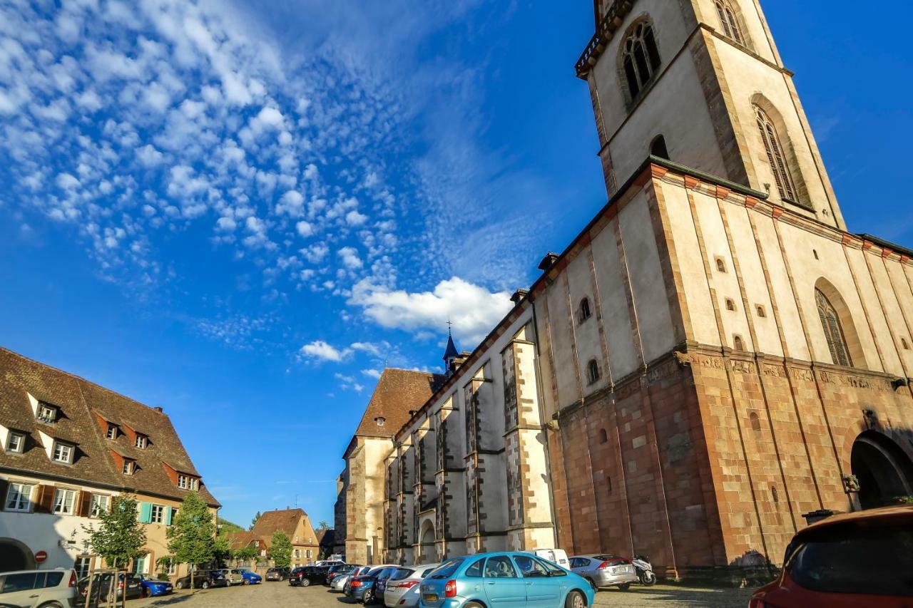 Andlau, Cour De L'Abbaye Lägenhet Exteriör bild